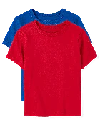 Baby And Toddler Boys Basic Layering Tee 2-Pack - Multi