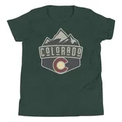 Classic Colorado Badge Youth Tee Shirt
