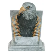 4" Eagle Mascot Resin