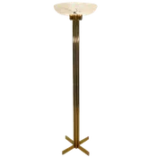 Bronze and Alabaster Casella Floor Lamp, 1970s