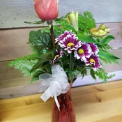 Brekke Rose Bud Vase