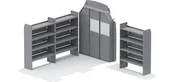 Holman BASE 60″ H SHELVES – TRANSIT 130″ WB HIGH ROOF