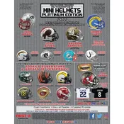 2022 TriStar Hidden Treasures Football Mini Helmet Platinum Edition Series 2 Box