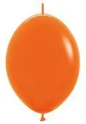 12"Link-O-Loon Fashion Orange-50 Count