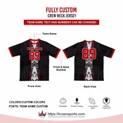 Custom Sublimated Crew Neck Shirt