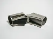 Locking Bimini Tube Hinge (w/ Push Button)