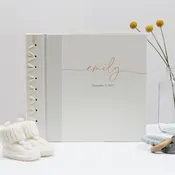 Baby's First Book | Calligraphy Pink