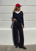 Academy Long Sleeve Knit Top