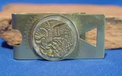 Mexican Money Clip with Eagle Eating Snake Coat of Arms of Mexico