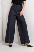 Barrel Leg Denim Pants