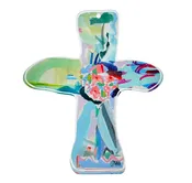 Acrylic Everlasting Love Cross - (multiple colors)
