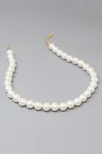 12 MM Premium Swarovski Pearl Beaded Necklace