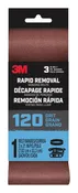 3M Rapid Removal 3 In. x 21 In. 120-Grit Power Sanding Belt