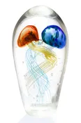 12" GLASS JELLYFISH G222-58