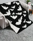Bats Throw Luxe Blanket