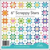 6" SCRAPPY STARS FOUNDATION PAPERS