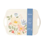 Floral Corner Tray