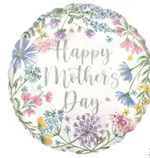 17" Mother's Day Watercolor Bouquet Balloon