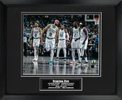 2024 NBA Finals Photograph - Starting Five - Boston Celtics - Framed 18x22