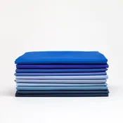 Japanese Solids FQ Bundle - Blues