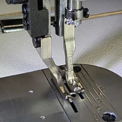 Standard smooth walking foot for Juki DU-1181N - Sewing Gold
