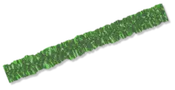12 Inch Green Chenille Stems - 100 Per Box