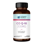 CoQ10 200 mg, Heart Health & Antioxidant Support, 120 Rapid Release Softgels