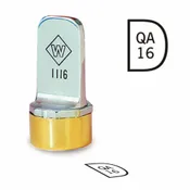 3/4″ Diameter D Inspection Stamp