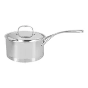 Demeyere Atlantis 3.2 qt Sauce Pan With Lid, 18/10 Stainless Steel