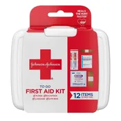 Johnson & Johnson First Aid To Go Essential First Aid Kit