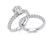 Tulip Love Diamond Bridal Set