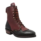AdTec 9" Packer Boots, Chestnut/Black