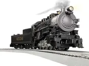 0-8-0 - 3-Rail w/LionChief Plus 2.0 Sound, Control & Smoke -- Southern Railway #6536 (black, graphite)
