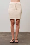 ALEX CROCHET MINI SKIRT