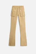 CARGO LOW SKINNY BOOT in Canvas Mocha