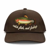 Catch Fish Not Feelings Hat