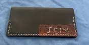 Checkbook cover