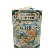 Especially For You Teddy With Laptop Design Father\’s Day Card