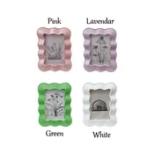 4x6 Frame - Resin Wavy Photo Frame