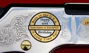 Silver Boy (H004S) .22LR, .22MAG, .17HMR with Classic 50th or 60th Birthday Engraving w/wo Special Serial Number