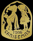 1986 Brass Biedermann Ornament