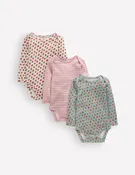 3-pack Pointelle Bodies-Multi Floral