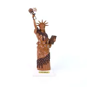 12" CHOCOLATE LOVER LADY LIBERTY STATUE