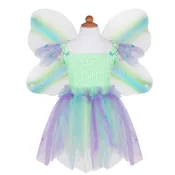 Butterfly Dress & Wings With Wand Green