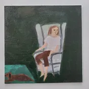 In the wing chair — Anne Made
