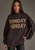 Game Day & Sunday Funday Reversible Mockneck