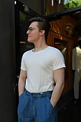 114 Loopwheeled 1920s T-Shirt