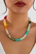 Vibrant Beaded Necklace