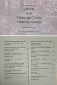 Journal of the Chenango County Historical Society – Issue 1, Summer 2012