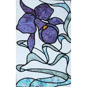 Black Orchid Paper Pattern